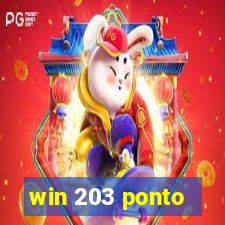 win 203 ponto